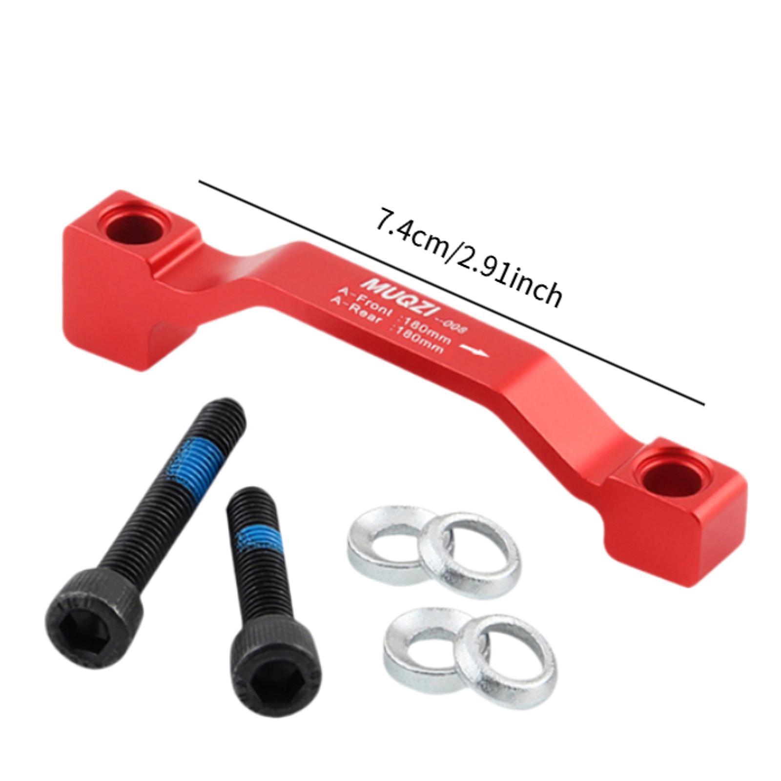 Bicycle Disc Brake Adapter 180 - Front Rear Brake Caliper Bracket Kit review and price